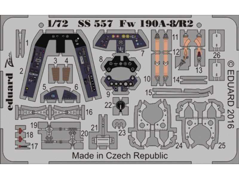 Fw 190A-8/ R2  Weekend 1/72 - Eduard - image 1