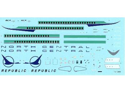 McDonnell Douglas DC 9-50 North Central / Republic - image 3