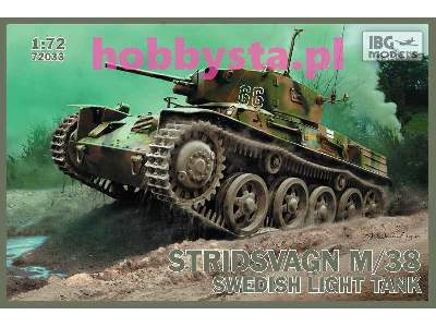 Stridsvagn m/38 Swedish light tank - image 1