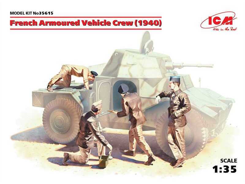 French Armoured Vehicle Crew - 1940 - image 1