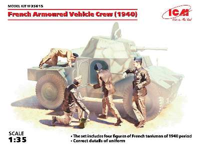 French Armoured Vehicle Crew - 1940 - image 10