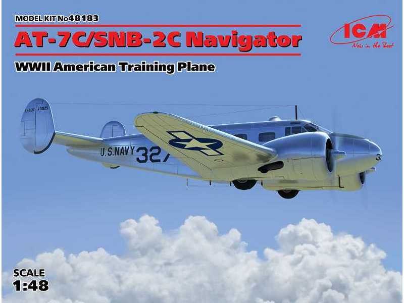AT-7C/SNB-2C Navigator, WWII American Training Plane - image 1