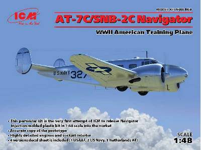 AT-7C/SNB-2C Navigator, WWII American Training Plane - image 11