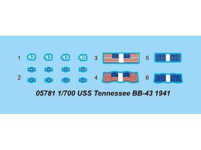 USS Tennessee BB-43 1941 - image 3