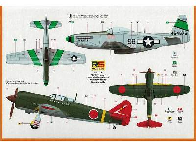 Ki-100 II + P-51 H Double kit - image 2