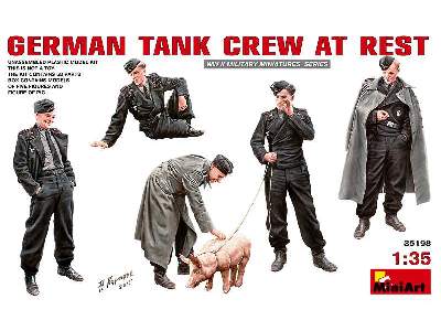 German Tank Crew At Rest - image 1