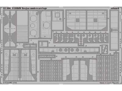 T-28B/ D Trojan undercarriage 1/32 - Kitty Hawk - image 1