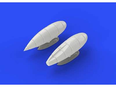 Bf 109G external fuel tanks 1/48 - Eduard - image 4