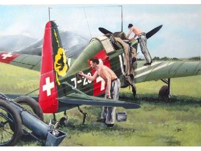 Morane Saulnier M.S. 406 "Luftwaffe, Swiss, Croatia" - image 1