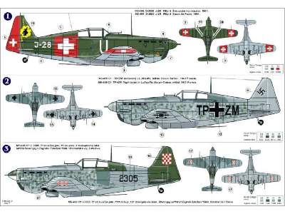 Morane Saulnier M.S. 406 "Luftwaffe, Swiss, Croatia" - image 2