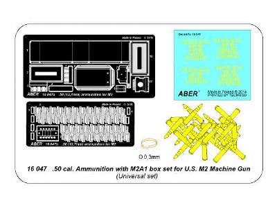 .50 cal. Ammunition with M2A1 box set for U.S. M2 Machine Gun - image 12