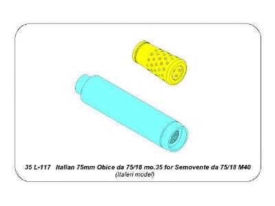 Barrel for 75mm Ansaldo L/18 gun for Semovente da 75/18 M40 - image 6