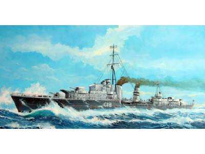 Tribal-class destroyer HMS Zulu (G18)1941 - image 1