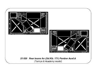 Rear boxes for (Sd.Kfz. 171) Panther Ausf.A - image 12