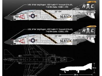 USN F-4J VF-84 Jolly Rogers - image 5