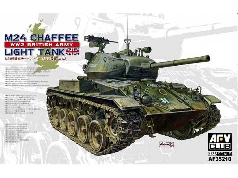 M24 Chaffee tank WW 2 British Army version - image 1