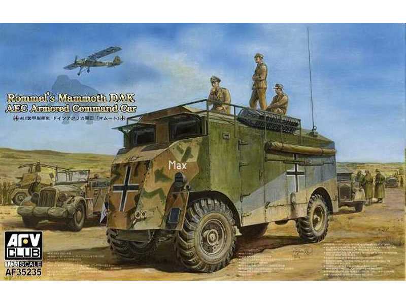 Rommels Mammoth DAK AEC Armoured Command Car - image 1