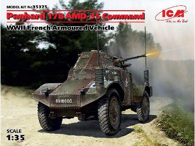 Panhard 178 AMD-35 Command, WWII French Armoured Vehicle - image 1