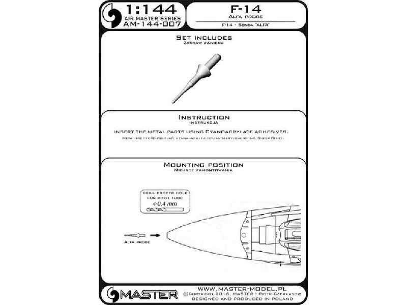 F-14 - Sonda Alfa - image 1