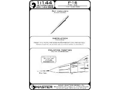 F-16 - Rurka Pitota - image 1