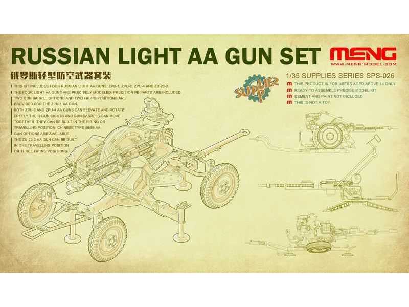 Russian Light AA Gun Set - image 1