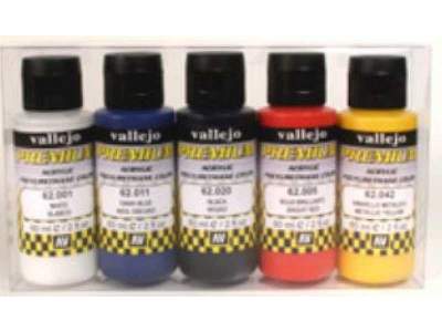Premium RC-Color paint set METALLIC (5 pcs.) 5x60 ml. - image 1