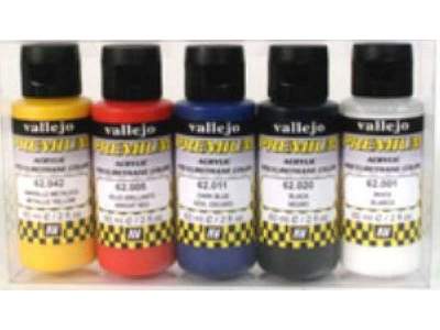 Premium RC-Color paint set CANDY (5 pcs.)  5x60 ml. - image 1