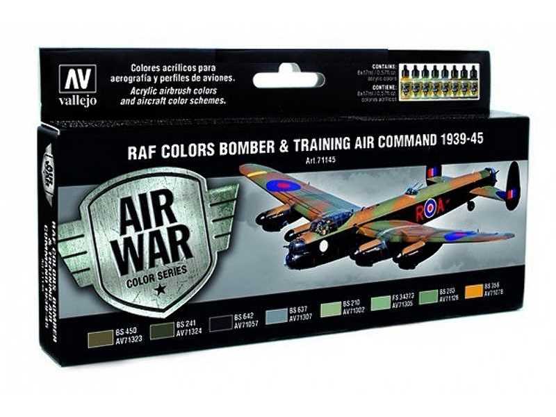 RAF Bomber&amp;Training '39-'45 paint set - 8 pcs. - image 1