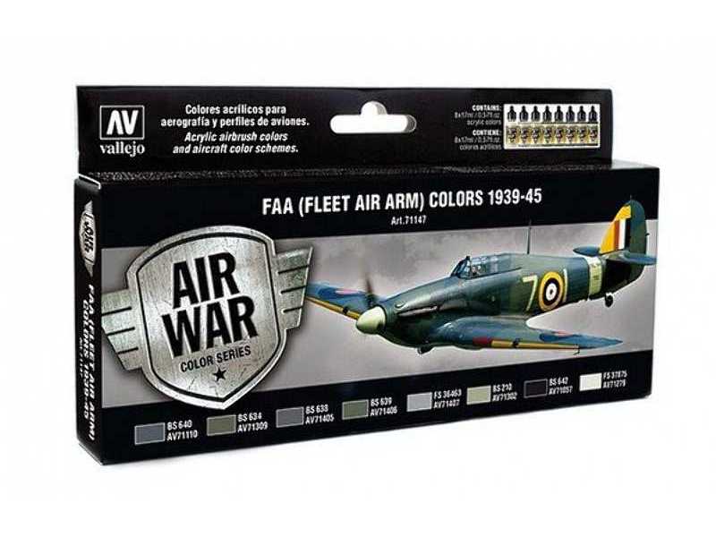 FAA (Fleet Air Arm) Colors 1939-1945 paint set - 8 pcs. - image 1