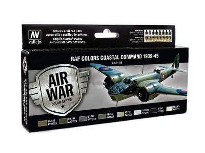 RAF Colors Coastal Command 1939-1945 paint set - 8 pcs. - image 2