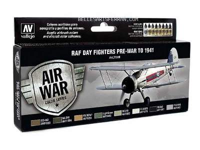 RAF Day Fighters Pre-War to 1941 paint set - 8 pcs. - image 1