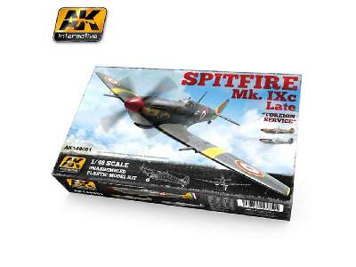 Spitfire Mk Ixc Late Fighter (Plastic Kit) - image 1