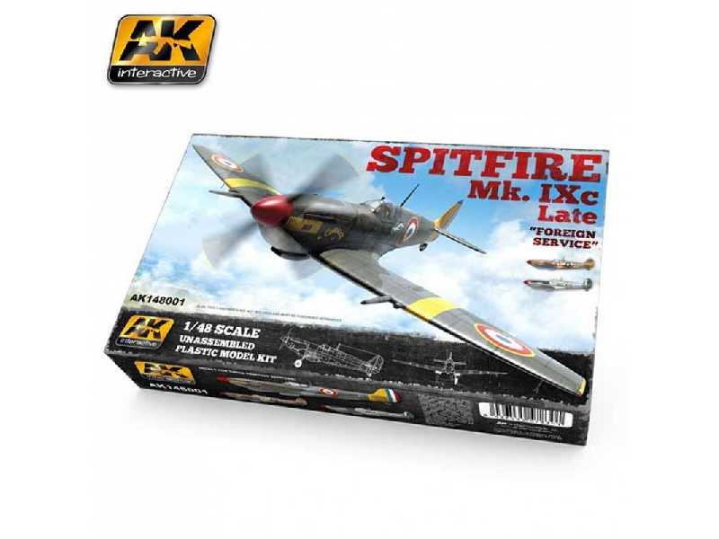 Spitfire Mk Ixc Late Fighter (Plastic Kit) - image 1