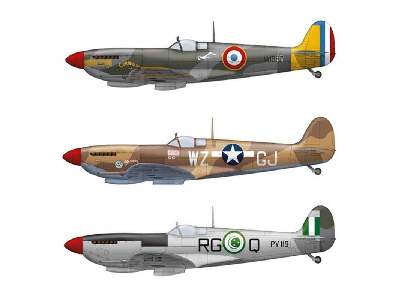 Spitfire Mk Ixc Late Fighter (Plastic Kit) - image 3