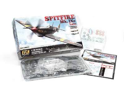 Spitfire Mk Ixc Late Fighter (Plastic Kit) - image 5