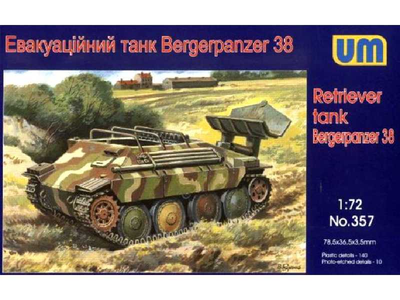 Retriever tank Bergepanzer 38 - image 1 Retriever tank Bergepanzer 38 - image 1