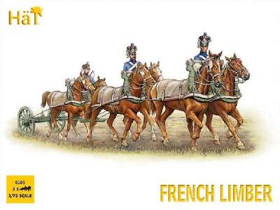 French 6 Horse Limber - image 1