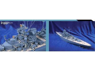 German Battleship Bismarck w/wooden deck - image 3