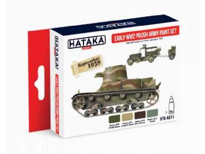 HTK-AS11 Early WW2 Polish Army paint set - image 1