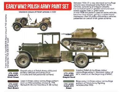 HTK-AS11 Early WW2 Polish Army paint set - image 3