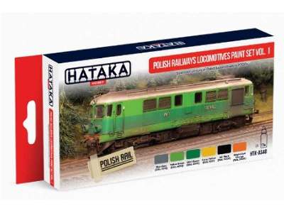 HTK-AS40 Polish Railways locomotives paint set vol. 1 - image 1