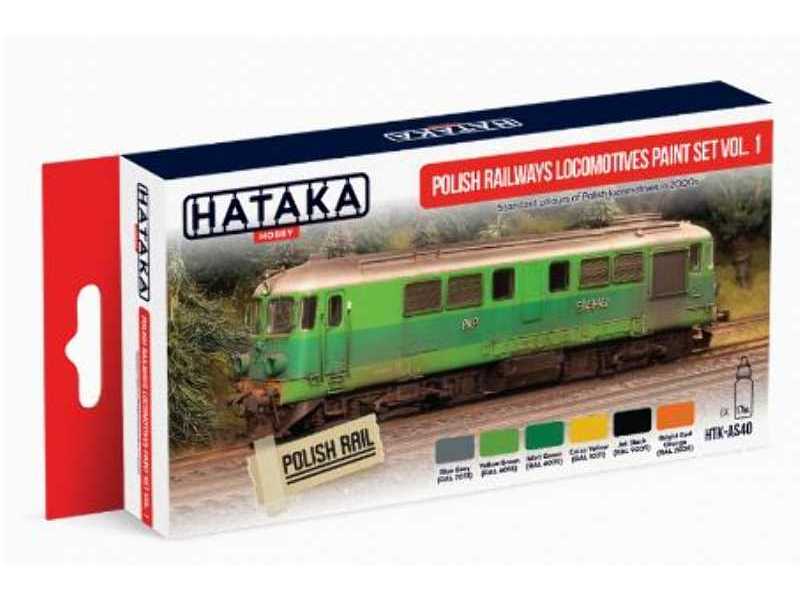 HTK-AS40 Polish Railways locomotives paint set vol. 1 - image 1