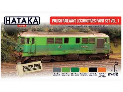 HTK-AS40 Polish Railways locomotives paint set vol. 1 - image 4