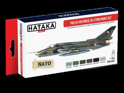 HTK-AS47 Polish Air Force Su-22m4 paint set - image 1