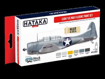 HKT-AS53 Early US Navy &amp; USMC paint set - image 1