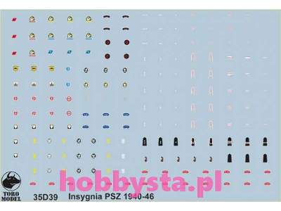 Military ranks & unit insignia - Polish Forces 1940-46 - image 1