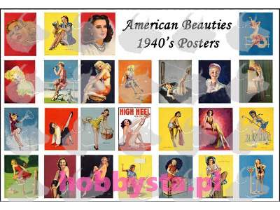 American Beauties 1940's Posters - image 1