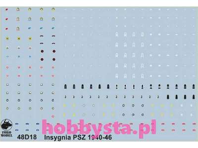 Military ranks & unit insignia - Polish Forces 1940-46 - image 1