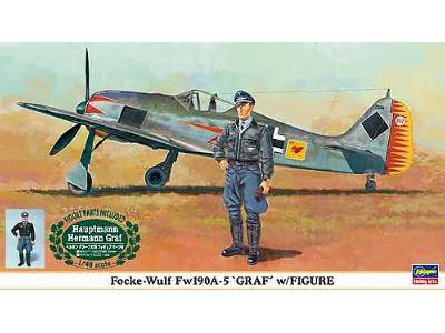 Focke-wulf Fw 190 A-5 &quot;hauptmann Herman Graf&quot; With Fig - image 1