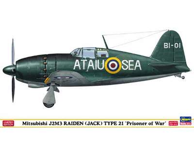 Mitsubishi J2m3 Raiden Prisoner Of War Limited Edition - image 1